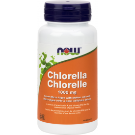 NOW Chlorella 1000mg 120 Tablets