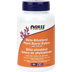 NOW Beta Sistosterol With Fish Oil 90 Softgels