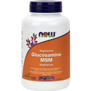 NOW Vegetarian Glucosamine & MSM