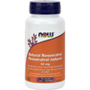 NOW Natural Resveratrol 50mg 60 Veggie Caps