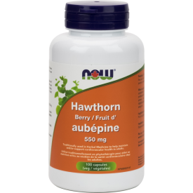 NOW Hawthorn Berry 100 Veggie Capsules