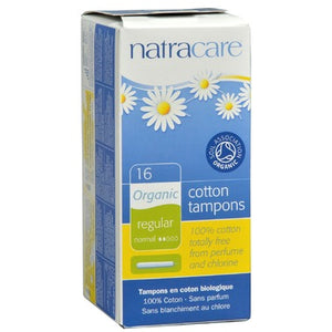 Natracare Organic Tampons with Applicator, 16 regular