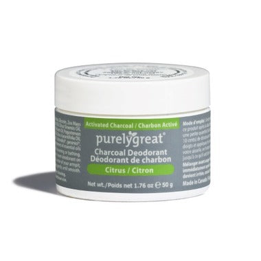 Purelygreat Charcoal Cream Deodorant Citrus