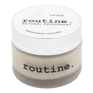 Routine De-Odor-Cream Natural Deodorant Cat Lady 58g