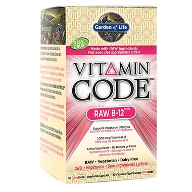Garden of Life Vitamin Code RAW B-12