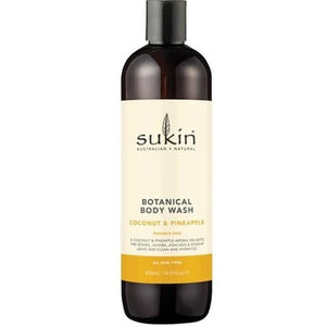 Sukin Botanical Body Wash Coconut & Pineapple
