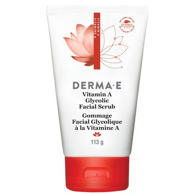 Derma E Vitamin A Glycolic Facial Scrub   113 g