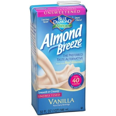 Blue Diamond Almond Breeze Vanilla Unsweetened