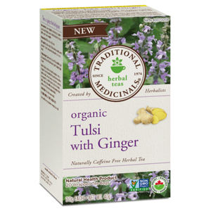 Traditional Medicinals Organic Tulsi with Ginger Tea