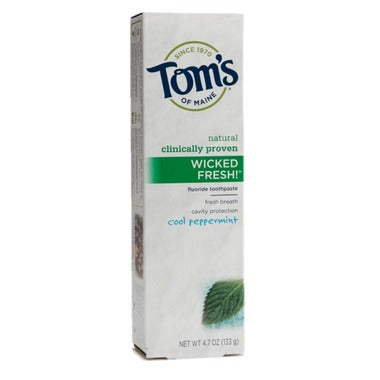 Tom's Of Maine Wicked Fresh Toothpaste Cool Peppermint 100 mL