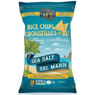 Lundberg Sea Salt Rice Chips