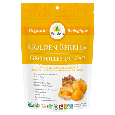 Ecoideas Organic Golden Inca Berries 454g