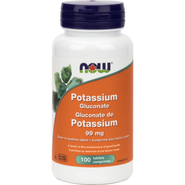 NOW Foods Potassium Gluconate 99 mg