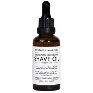 Weston & Lawrence Shave Oil