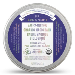 Dr. Bronners Organic Arnica Menthol Magic Balm  57g
