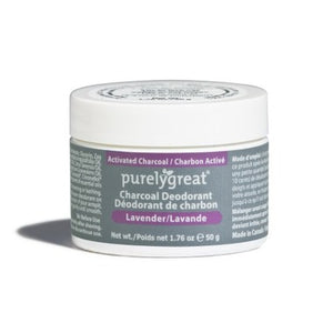Purelygreat Charcoal Cream Deodorant Lavender