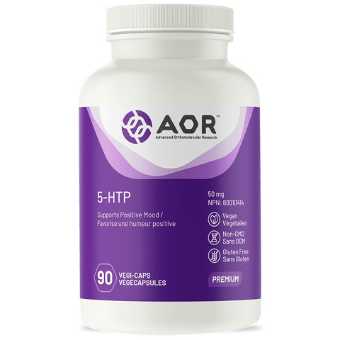 AOR 5-HTP 50mg 90 Veggie Caps