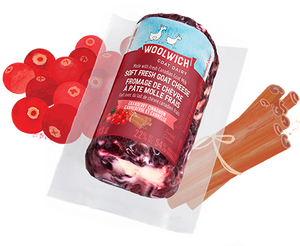 Woolwich Cranberry Cinnamon Goat Cheese Log
