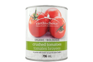 Earth's Choice Organic Crushed Tomatoes 796ml can