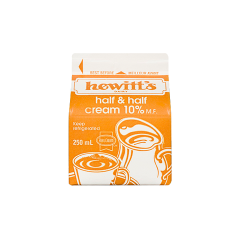 Hewitt’s Half & Half Cream 10% MF
