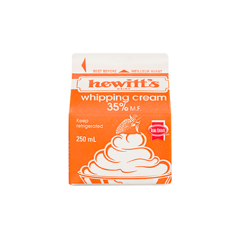 Hewitt's Whipping Cream 35% MF