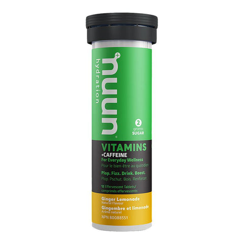 Nuun Vitamins+ Caffine For Good Health 12 Effervescent Tablets
