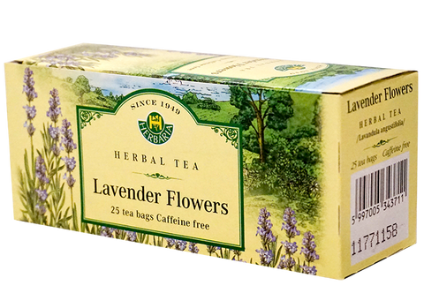 Herbaria Lavender Herb  25 Tea Bags