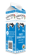 Harmony Organic 2% Milk One Litre Carton