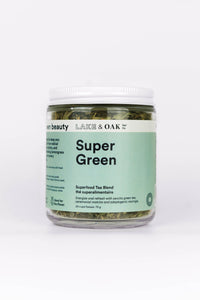 Lake & Oak Tea Co. Super Green Superfood Tea Blend 75g
