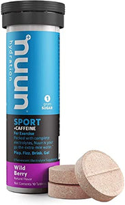 Nuun Vitamins+ Caffine For Good Health 12 Effervescent Tablets