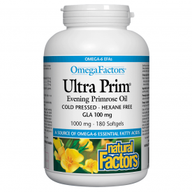 Natural Factors Ultra Prim® Evening Primrose Oil 1000mg