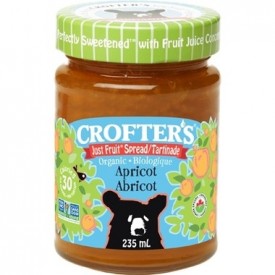 Crofter's Organic Just Fruit Spread Apricot 235mL