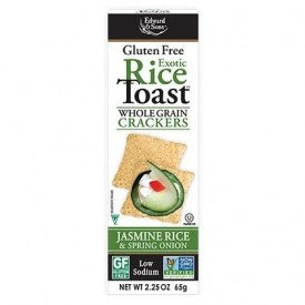 Edward & Sons Exotic Rice Toast Jasmine Rice & Spring Onion 65g