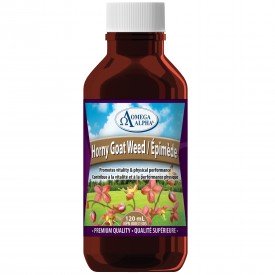 Omega Alpha Horny Goat Weed Liquid 120mL