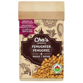 Cha's Organics Fenugreek Whole 30g