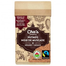 Cha's Organics Nutmeg Whole 30g