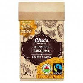 Cha's Organics Turmeric Ground 30g