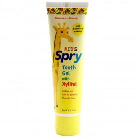 Spry Kid's Tooth Gel Strawberry Banana 60mL