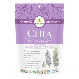 Ecoideas Chia Seeds White Organic 454g
