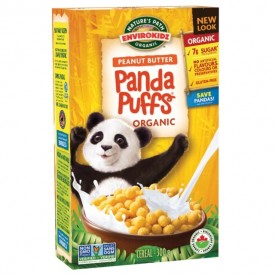 Nature's Path Organic Cereal Envirokidz Panda Puffs Peanut Butter 300g