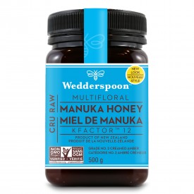 Wedderspoon Raw Multifloral Manuka Honey KFactor 12