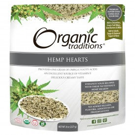 Organic Traditions Organic Hemp Hearts 227g