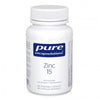 Pure Encapsulations Zinc 15 180 Veggie Caps