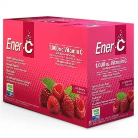 Ener-C Vitamin C 1000mg Raspberry 30 Packs
