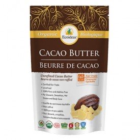 Ecoideas Cacao Butter Organic Fair Trade 454g