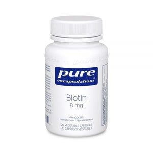 Pure Encapsulations Biotin 8mg 120 Veggie Caps