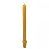 Honey Candles Natural Beeswax Candlestick Base 9 Inch, 1 candle