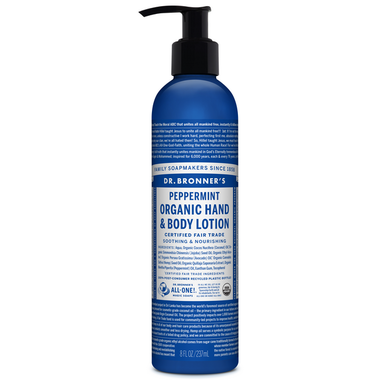 Dr. Bronner's Organic Lotion For Hands and Body Peppermint