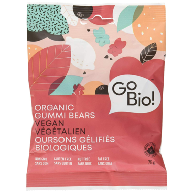 GoBio Organic Vegan Gummi Bears