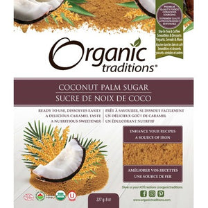 coconut palm sugar packets Organic Traditions Coconut Palm Sugar